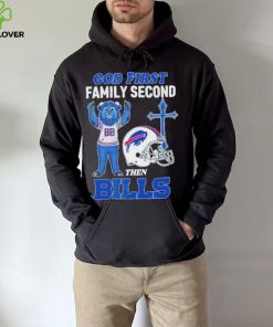 god First Family Second Then Buffalo Bills Shirt