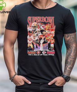 Super Bowl LVIII San Francisco 49ers Vs Kansas City Chiefs Feb 11, 2024 At Las Vegas Nevada Unisex T Shirt