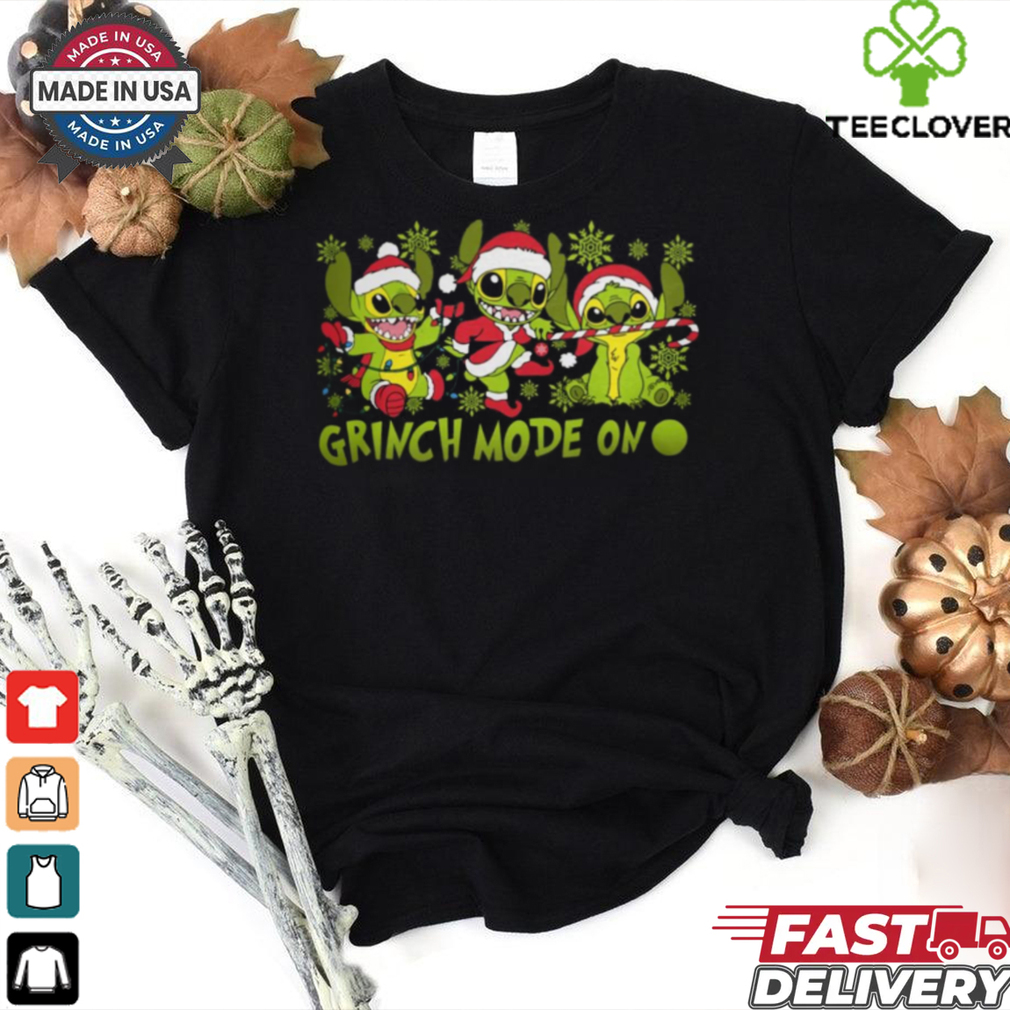 grinch mode on stich christmas shirt grinch mode on stich christmas shirt