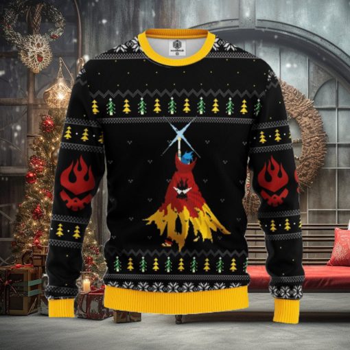 gurren lagann kamina ugly christmas sweater for men women