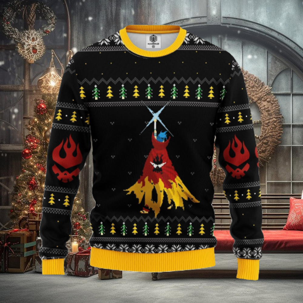gurren lagann kamina ugly christmas sweater for men women gurren lagann kamina ugly christmas sweater for men women