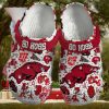Nhl Chicago Blackhawks Custom Name Red White Crocs Clog