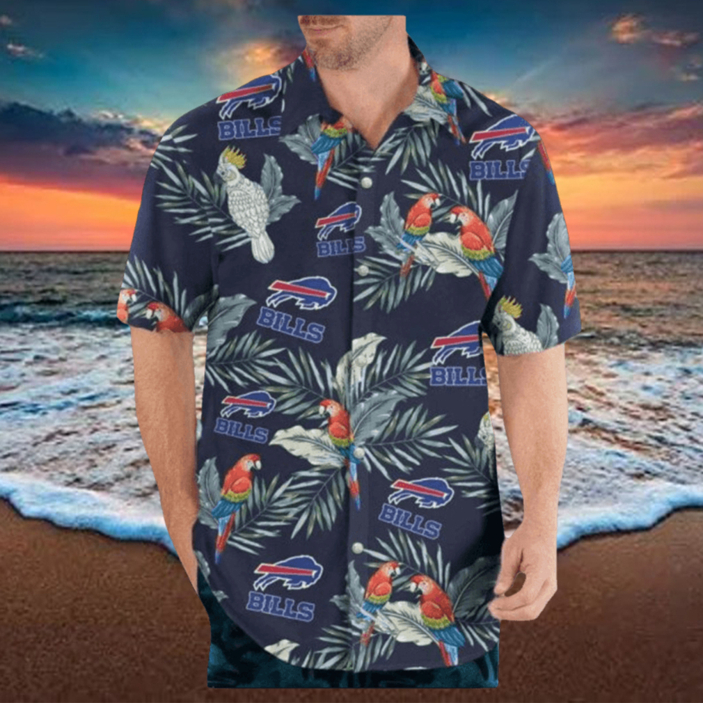 Buffalo Bills Tropical Parrot Hawaiian Shirt Buffalo Bills Hawaiian Shirt Buffalo Bills gift for Fan Buffalo Bills Tropical Parrot Hawaiian Shirt Buffalo Bills Hawaiian Shirt Buffalo Bills gift for Fan
