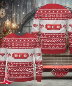 h e b Logo Brands Ugly Christmas 3D Sweater Gift For Men And Women