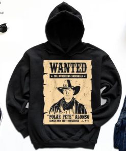 Pete Alonso Wanted Poster Shirt