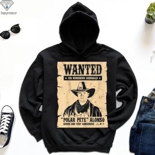 Pete Alonso Wanted Poster Shirt
