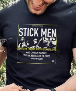 Tony Levin Stick Men T Shirt 2023 New Tour Shirt