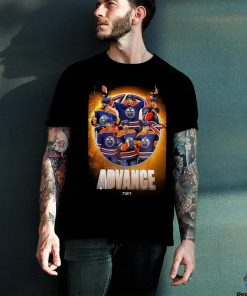 The Edmonton Oilers Advance To The Second Round 2024 Stanley Cup Playoffs T Shirt