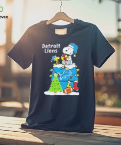 Peanuts Snoopy And Woodstock Detroit Lions Merry Christmas Shirt 2 Peanuts Snoopy And Woodstock Detroit Lions Merry Christmas Shirt