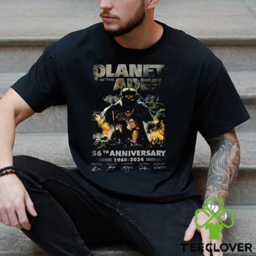 Kingdom Of The Planet Of The Apes 56th Anniversary 1968 2024 Thank You For The Memories T Shirt