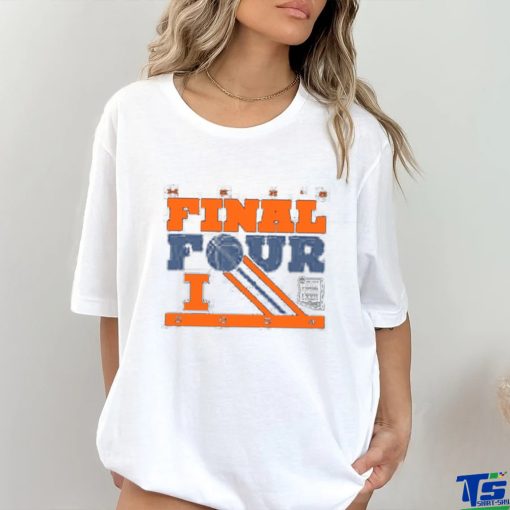 Official Men’s Final Four 2024 Illinois Fighting Illini Shirt