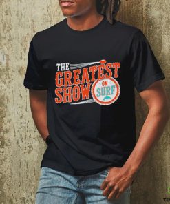 Miami Dolphins the greatest show on surf shirt