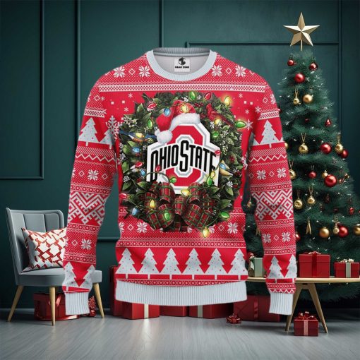 Ohio State Buckeyes Christmas Ugly Sweater