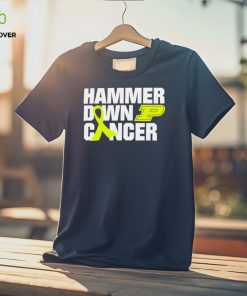 Hammer Down Cancer Purdue Shirt