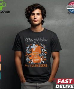 This girl loves her volunteers shirt 1 This girl loves her volunteers shirt