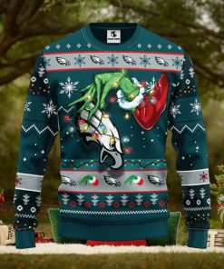Philadelphia Eagles Grinch Christmas Ugly Sweater