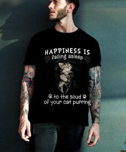 happiness is falling asleep shirt