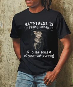 happiness is falling asleep hoodie, sweater, longsleeve, shirt v-neck, t-shirt