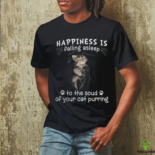 happiness is falling asleep hoodie, sweater, longsleeve, shirt v-neck, t-shirt