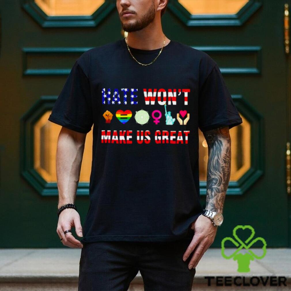 hate won’t make us great Usa flag lgbt shirt hate won’t make us great Usa flag lgbt shirt