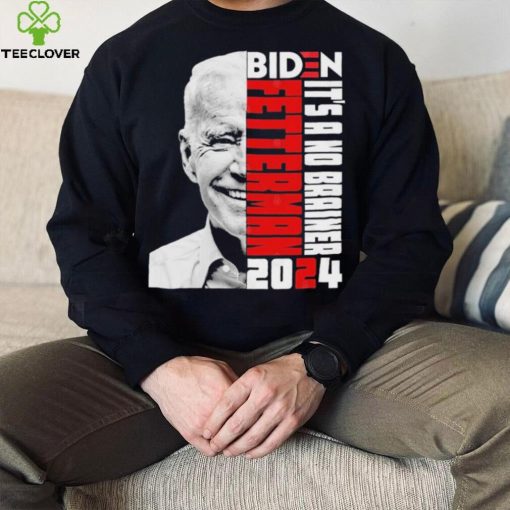 Official It’s a No Brainer Shirt Biden Fetterman 2024