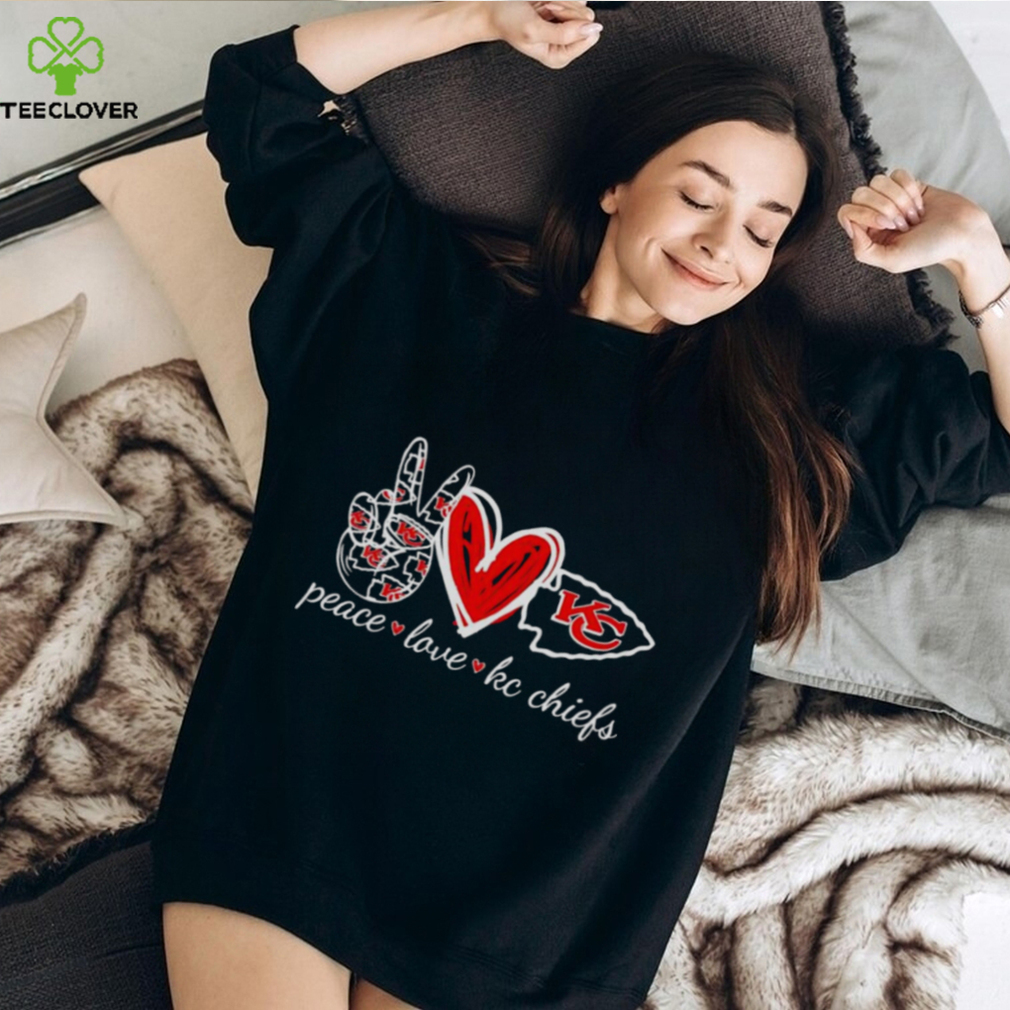 heart peace love Kansas City Chiefs shirt heart peace love Kansas City Chiefs shirt