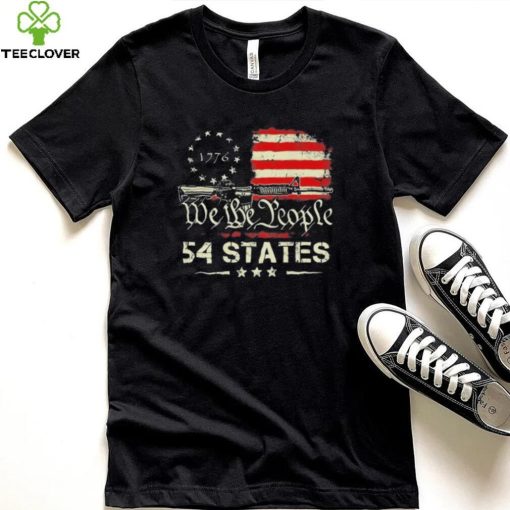 We The People 54 States American Flag Shirt