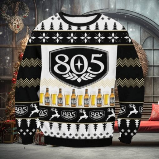 805 Beer Ugly Christmas Sweater