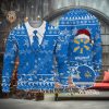 hot ugly christmas sweater walmart logo satan hat reindeer snowflake