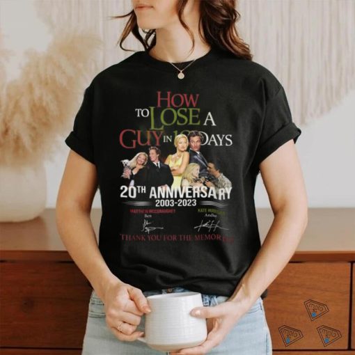 how ose a to guying days 20th anniversary 2003 2023 shirt