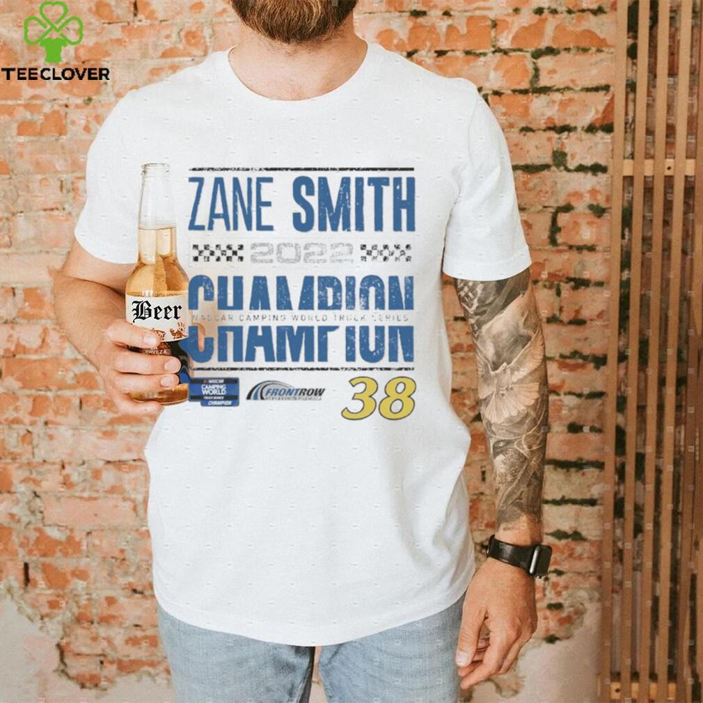Zane Smith 2022 NASCAR Camping World Truck Series Champion T Shirt
