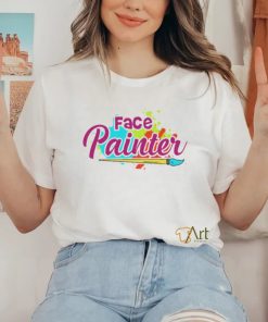 Face Painter Gift For Makeup Artist shirt