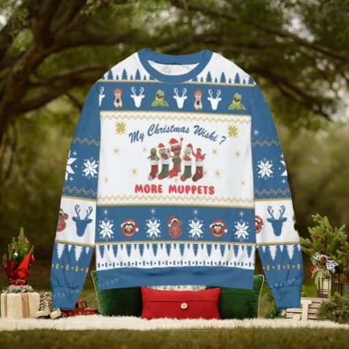 More Muppets My Christmas Wish Ugly Sweater For Woman
