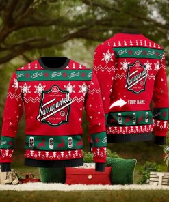 Funny Narragansett Beer Personalized Ugly Christmas Sweater 3D Printed