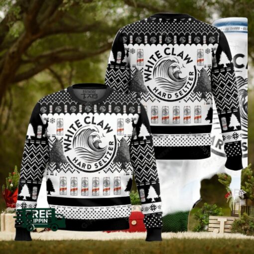 White Claw Hard Seltzer Ugly Christmas Sweater