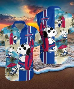 Buffalo Bills Snoopy Surfing Summer Beach Hawaiian Shirt