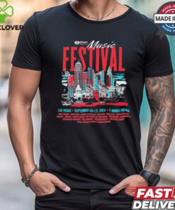 iHeartRadio Music Festival Sept 20 21 2024 T Mobile Arena t shirt