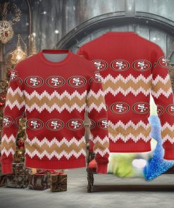 San Francisco 49ers Dear Santa Light Up Sweater