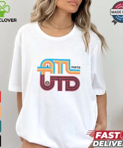Atlanta United FC x MARTA Live Breathe Futbol T Shirt Shirt