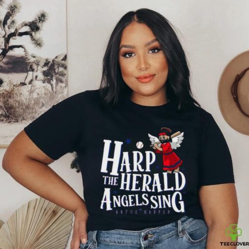 Bryce Harper Harp The Herald Angels Sing Christmas Shirt