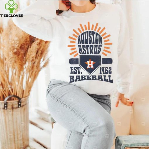 Youth Houston Astros Sun Burst T Shirt