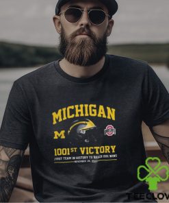 ichigan Wolverines 1001st Victory First Team In History To Reach 1001 Wins November 25, 2023 Shirt