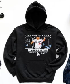 Clayton Kershaw Los Angeles Dodgers 200 Career Wins MLB Shirt