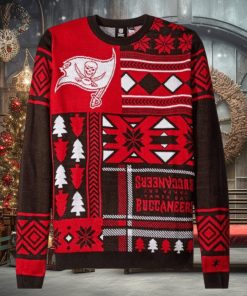 Christmas Gift Tampa Bay Buccaneers Red Black Color Ugly Christmas Sweaters