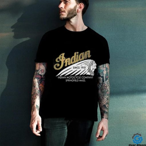 indian since 1901 indian motocycle company springfield mass american indian american shirt