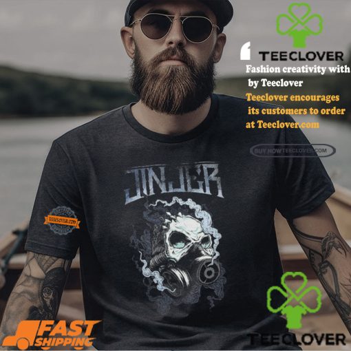 injer   Gasmask Skull   T Shirt