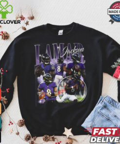 intage 90s Graphic Style Lamar Jackson shirt