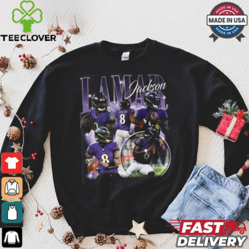 intage 90s Graphic Style Lamar Jackson shirt