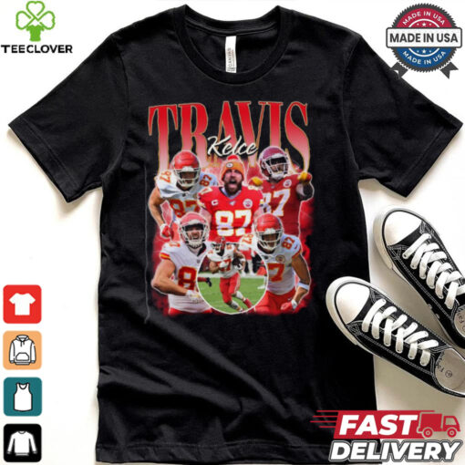 intage 90s Graphic Style Travis Kelce Shirt