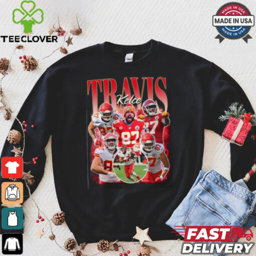 intage 90s Graphic Style Travis Kelce Shirt